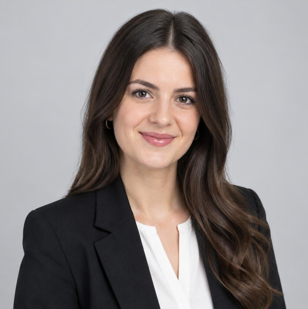 Croatian female data analyst portrait