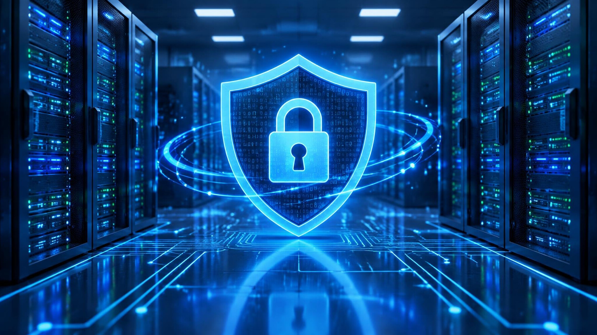 data security encryption illustration