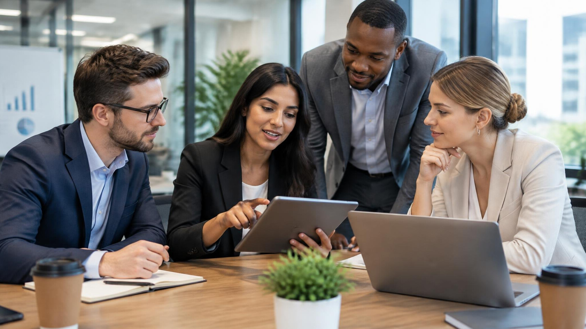 modern office collaboration